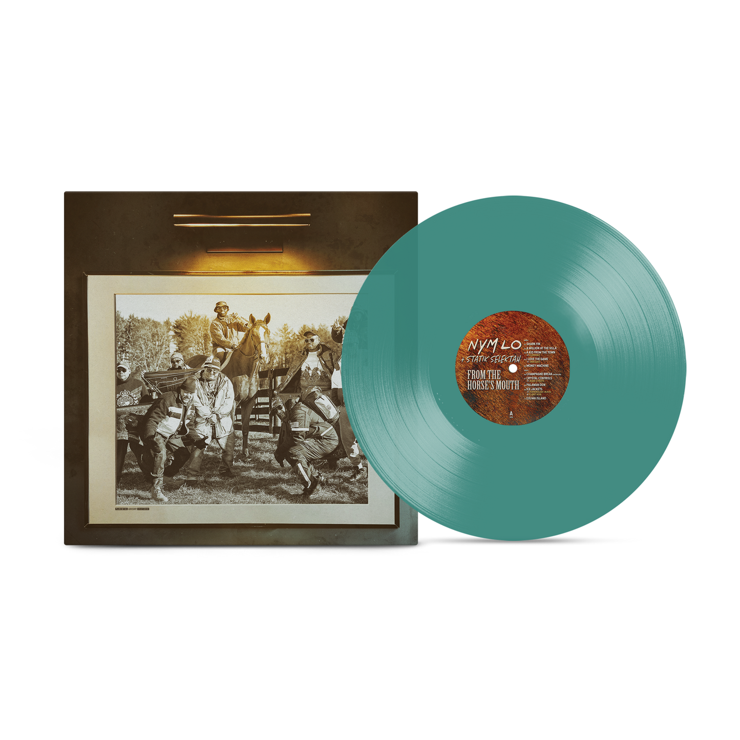 Nym Lo and Statik Selektah - From The Horse's Mouth Teal Vinyl